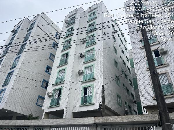Vende-se em Sao Vicente-SP  apto, 52.11 de área total, 30.42 de área privativa,  1_qto(s), a.serv, WC, cozinha.