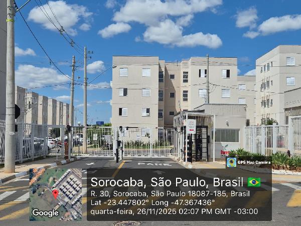 Vende-se em Sorocaba-SP  apto, 154.81 de área total, 45.50 de área privativa,  1_qto(s), WC, 1_sala(s), cozinha, 1_vaga(s) de garagem.