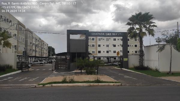 Vende-se em Varzea Grande-MT  apto, 39.95 de área privativa,  2_qto(s), a.serv, WC, 1_sala(s), cozinha, 1_vaga(s) de garagem.