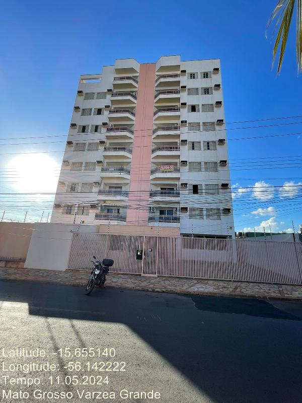 Vende-se em Varzea Grande-MT  apto, 106.99 de área privativa,  3_qto(s), a.serv, WC, WC Emp, cozinha, 2_vaga(s) de garagem.