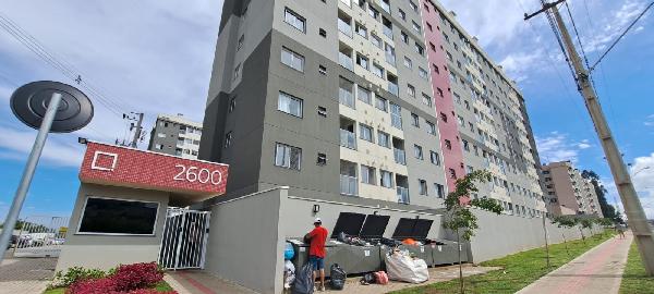 Vende-se em Sao Jose Dos Pinhais-PR  apto, 56.34 de área total, 45.80 de área privativa,  2_qto(s), a.serv, WC, 1_sala(s), cozinha, 1_vaga(s) de garagem.