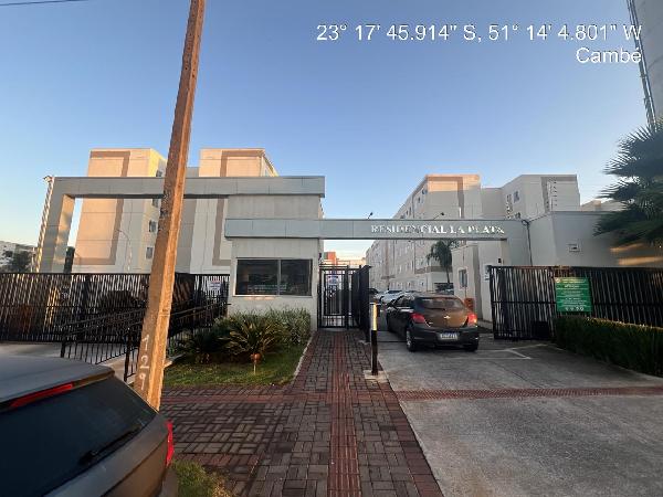Vende-se em Cambe-PR  apto, 67.52 de área total, 38.40 de área privativa,  2_qto(s), WC, 1_sala(s), cozinha, 1_vaga(s) de garagem.