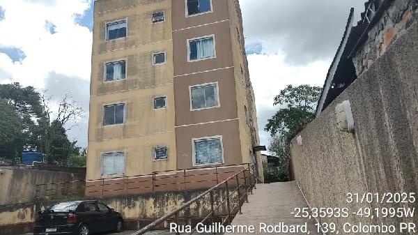 Vende-se em Colombo-PR  apto, 63.98 de área total, 55.06 de área privativa,  2_qto(s), WC, 1_sala(s), cozinha, 1_vaga(s) de garagem.