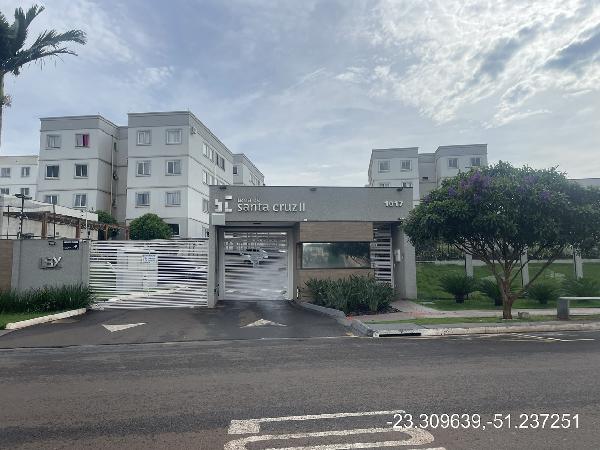 Vende-se em Cambe-PR  apto, 65.94 de área total, 44.95 de área privativa,  2_qto(s), WC, 1_sala(s), cozinha, 1_vaga(s) de garagem.