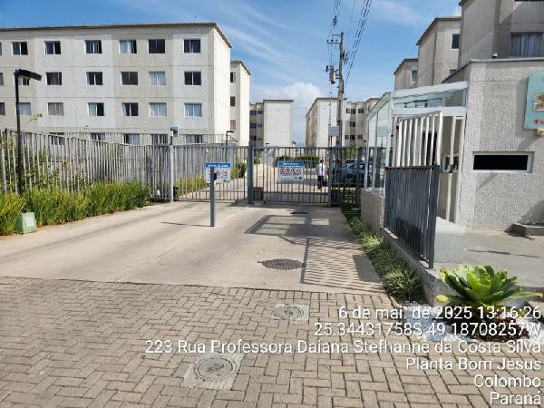 Vende-se em Colombo-PR  apto, 43.81 de área total, 38.68 de área privativa,  2_qto(s), WC, 1_sala(s), cozinha, 1_vaga(s) de garagem.
