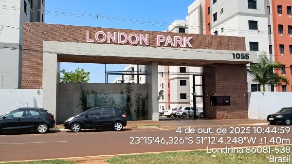 Vende-se em Londrina-PR  apto, 90.09 de área total, 47.44 de área privativa,  2_qto(s), a.serv, WC, 1_sala(s), cozinha, 1_vaga(s) de garagem.