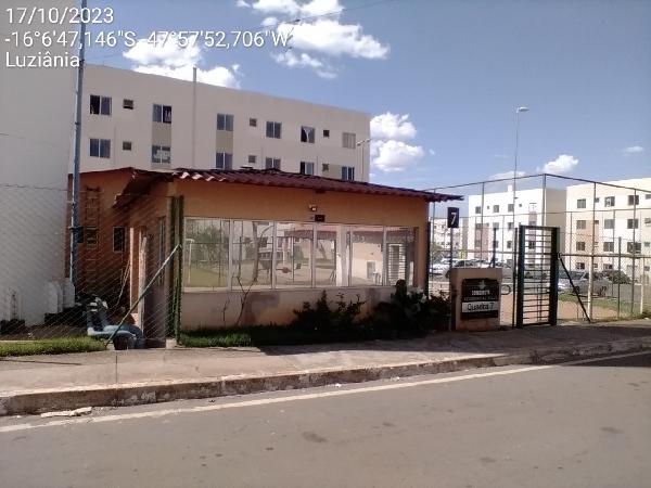 Vende-se em Luziania-GO  apto, 46.23 de área privativa,  2_qto(s), a.serv, WC, 1_sala(s), cozinha, 1_vaga(s) de garagem.