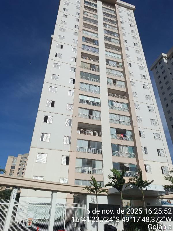 Vende-se em Goiania-GO  apto, 62.61 de área total, 44.65 de área privativa,  2_qto(s), a.serv, WC, 1_sala(s), cozinha, 1_vaga(s) de garagem.