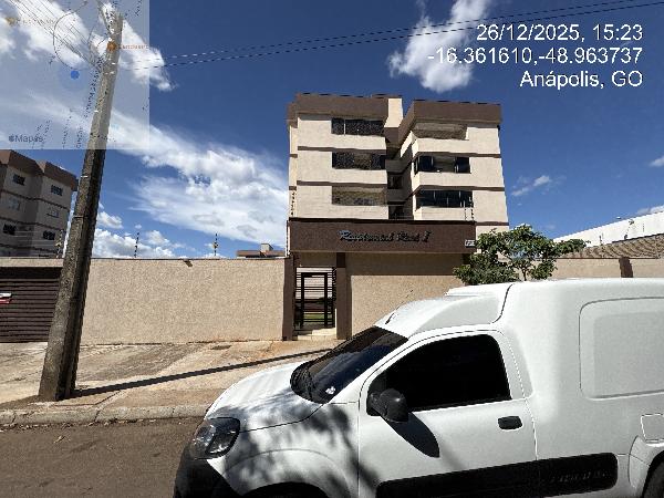 Vende-se em Anapolis-GO  apto, 60.00 de área total, 60.00 de área privativa,  2_qto(s), varanda, a.serv, WC, 1_sala(s), cozinha, 1_vaga(s) de garagem.