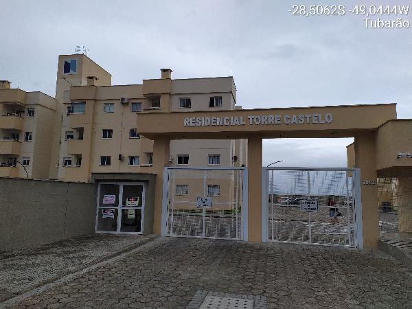 Vende-se em Tubarao-SC  apto, 68.83 de área total, 45.96 de área privativa,  2_qto(s), WC, 1_sala(s), cozinha.