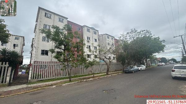 Vende-se em Canoas-RS  apto, 49.87 de área total, 39.30 de área privativa,  2_qto(s), WC, 1_sala(s), cozinha.