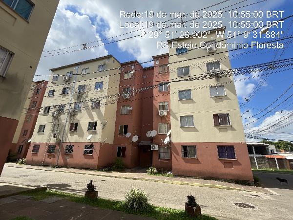 Vende-se em Esteio-RS  apto, 47.44 de área total, 43.44 de área privativa,  2_qto(s), WC, 1_sala(s), cozinha.