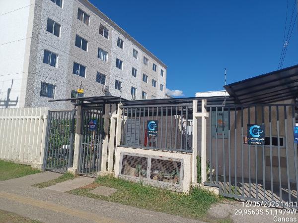 Vende-se em Canoas-RS  apto, 62.76 de área total, 41.19 de área privativa,  2_qto(s), WC, 1_sala(s), cozinha.