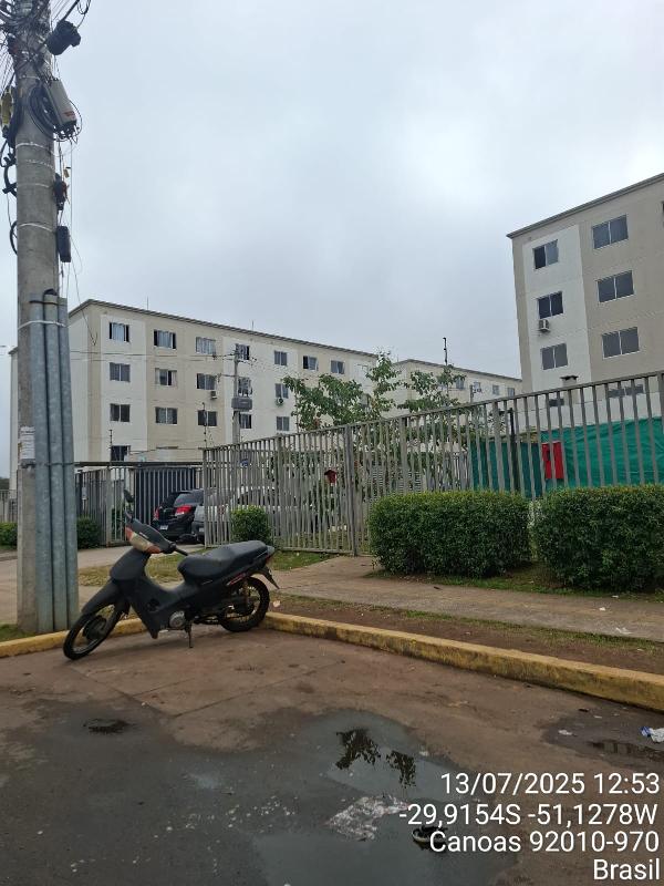 Vende-se em Canoas-RS  apto, 70.36 de área total, 41.19 de área privativa,  2_qto(s), WC, 1_sala(s), cozinha, 1_vaga(s) de garagem.