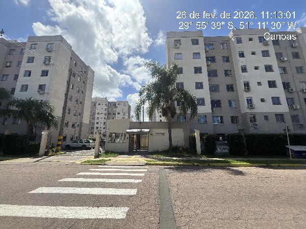 Vende-se em Canoas-RS  apto, 69.48 de área total, 43.38 de área privativa,  2_qto(s), WC, 1_sala(s), cozinha.