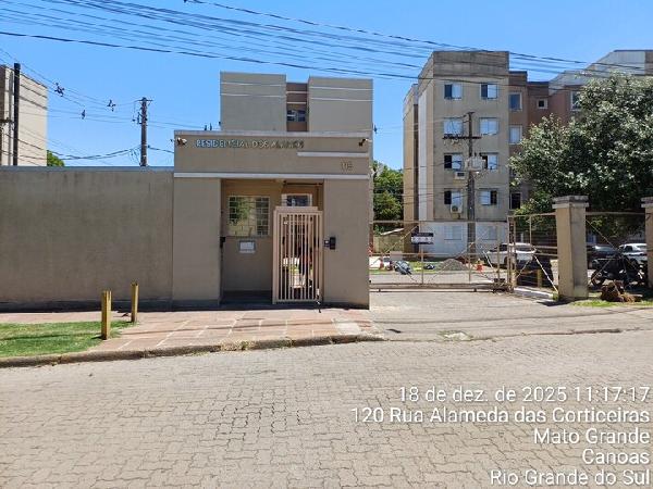 Vende-se em Canoas-RS  apto, 42.96 de área total, 38.40 de área privativa,  2_qto(s), a.serv, WC, 1_sala(s), cozinha.