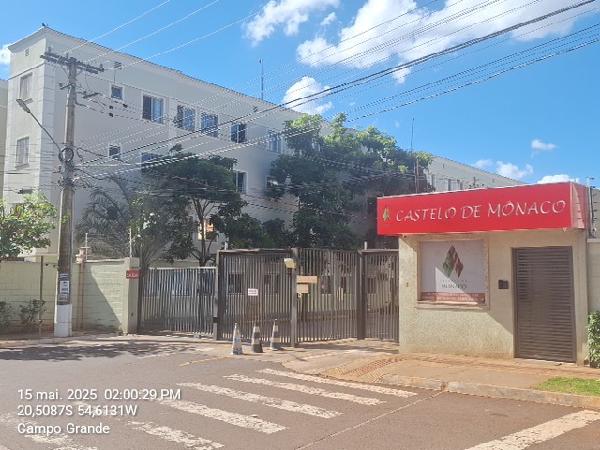 Vende-se em Campo Grande-MS  apto, 65.88 de área total, 46.18 de área privativa,  2_qto(s), a.serv, WC, 1_sala(s), cozinha, 1_vaga(s) de garagem.