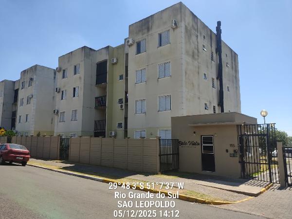 Vende-se em Sao Leopoldo-RS  apto, 70.49 de área total, 63.18 de área privativa,  2_qto(s), WC, 1_sala(s), cozinha, 1_vaga(s) de garagem.