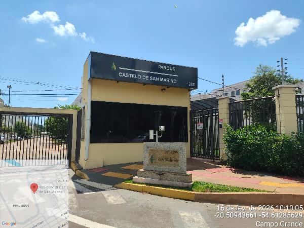 Vende-se em Campo Grande-MS  apto, 43.12 de área total, 43.12 de área privativa,  2_qto(s), a.serv, WC, 1_sala(s), cozinha, 1_vaga(s) de garagem.