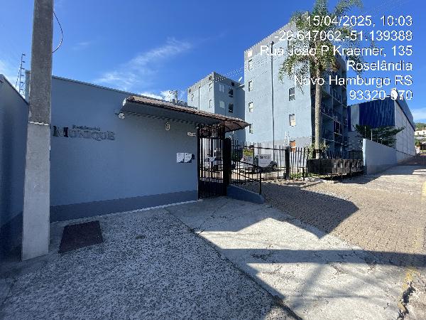 Vende-se em Novo Hamburgo-RS  apto, 73.00 de área total, 66.21 de área privativa,  2_qto(s), WC, 1_sala(s), cozinha, 1_vaga(s) de garagem.