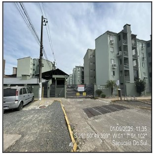 Vende-se em Sapucaia Do Sul-RS  apto, 43.60 de área privativa, 0.00 de área do terreno.