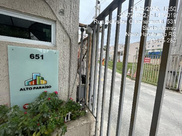 Vende-se em Novo Hamburgo-RS  apto, 51.39 de área total, 41.20 de área privativa,  2_qto(s), WC, 1_sala(s), cozinha.