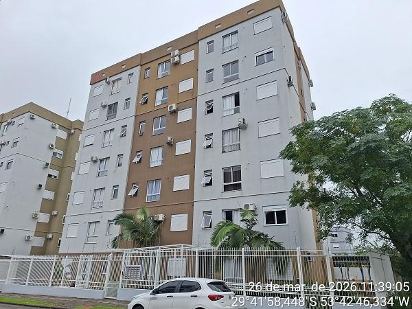 Vende-se em Santa Maria-RS  apto, 46.05 de área total, 38.93 de área privativa,  1_qto(s), WC, 1_sala(s), cozinha.