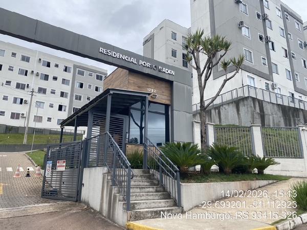 Vende-se em Novo Hamburgo-RS  apto, 77.51 de área total, 40.82 de área privativa,  2_qto(s), WC, 1_sala(s), cozinha.