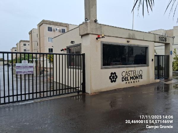Vende-se em Campo Grande-MS  apto, 58.82 de área total, 39.96 de área privativa,  2_qto(s), a.serv, WC, 1_sala(s), cozinha, 1_vaga(s) de garagem.