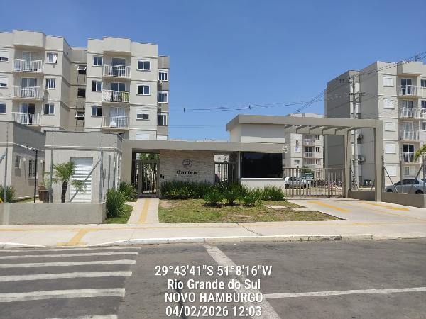 Vende-se em Novo Hamburgo-RS  apto, 65.75 de área total, 44.93 de área privativa,  2_qto(s), WC, 1_sala(s), cozinha, 1_vaga(s) de garagem.