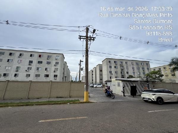 Vende-se em Sao Leopoldo-RS  apto, 81.28 de área total, 41.19 de área privativa,  2_qto(s), WC, 1_sala(s), cozinha.