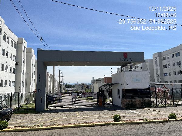 Vende-se em Sao Leopoldo-RS  apto, 62.43 de área total, 44.36 de área privativa,  2_qto(s), WC, 1_sala(s), cozinha.