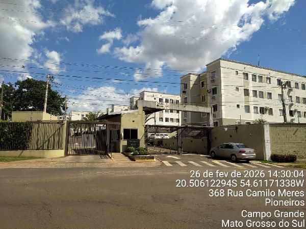 Vende-se em Campo Grande-MS  apto, 59.73 de área total, 40.87 de área privativa,  2_qto(s), a.serv, WC, 1_sala(s), cozinha.
