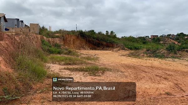 Vende-se em Novo Repartimento-PA  Terreno, 3200.00 de área do terreno.