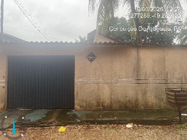 Vende-se em Conceicao Do Araguaia-PA  Casa, 69.96 de área total, 69.96 de área privativa, 300.00 de área do terreno,  3_qto(s), WC, 1_sala(s), cozinha, 1_vaga(s) de garagem.