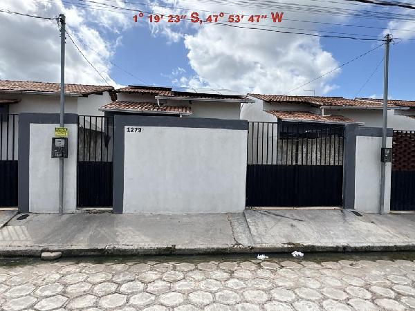 Vende-se em Castanhal-PA  Casa, 57.93 de área total, 57.93 de área privativa, 150.00 de área do terreno,  2_qto(s), a.serv, WC, 1_sala(s), cozinha, 1_vaga(s) de garagem.