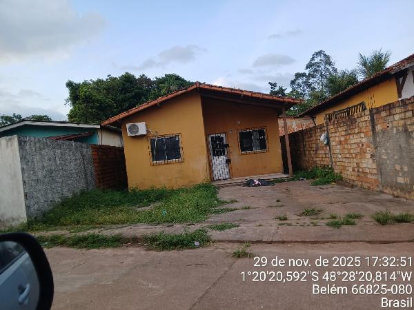 Vende-se em Belem-PA  Casa, 56.53 de área total, 56.53 de área privativa, 194.00 de área do terreno,  2_qto(s), a.serv, WC, 1_sala(s), 1_vaga(s) de garagem.