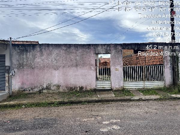 Vende-se em Castanhal-PA  Casa, 39.93 de área total, 39.93 de área privativa, 190.00 de área do terreno,  2_qto(s), WC, 1_sala(s), cozinha.