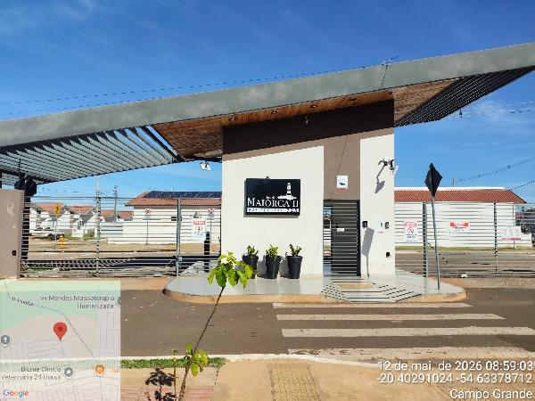 Vende-se em Campo Grande-MS  Casa, 48.09 de área total, 47.89 de área privativa, 150.00 de área do terreno,  2_qto(s), a.serv, WC, 1_sala(s), cozinha, 1_vaga(s) de garagem.