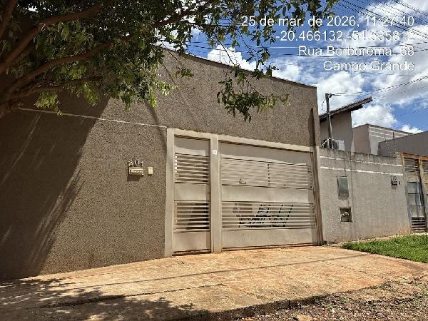 Vende-se em Campo Grande-MS  Casa, 44.66 de área total, 44.66 de área privativa, 90.00 de área do terreno,  2_qto(s), a.serv, WC, 1_sala(s), cozinha.