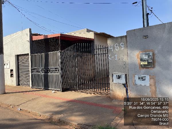 Vende-se em Campo Grande-MS  Casa, 66.13 de área total, 66.13 de área privativa, 74.50 de área do terreno,  2_qto(s), a.serv, WC, 1_sala(s), cozinha, 1_vaga(s) de garagem.