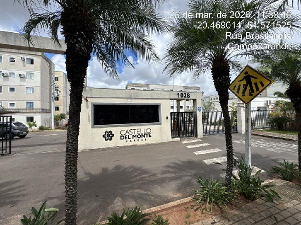 Vende-se em Campo Grande-MS  apto, 47.30 de área total, 39.96 de área privativa,  2_qto(s), a.serv, WC, 1_sala(s), cozinha, 1_vaga(s) de garagem.