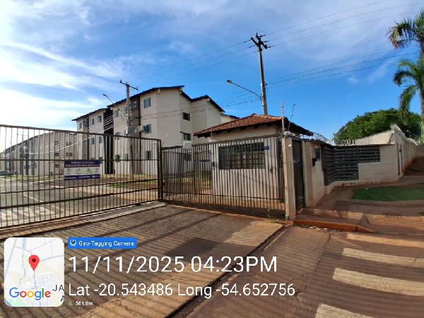 Vende-se em Campo Grande-MS  apto, 45.88 de área total, 42.17 de área privativa,  2_qto(s), a.serv, WC, 1_sala(s), cozinha, 1_vaga(s) de garagem.