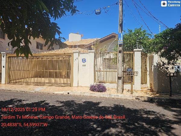 Vende-se em Campo Grande-MS  Casa, 278.32 de área total, 278.32 de área privativa, 520.00 de área do terreno,  4_qto(s), a.serv, WC, 1_sala(s), cozinha.
