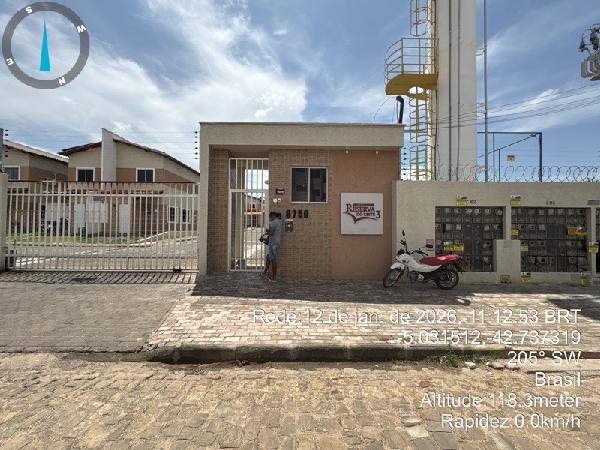 Vende-se em Teresina-PI  Casa, 89.78 de área total, 60.83 de área privativa, 73.48 de área do terreno,  2_qto(s), a.serv, WC, 1_sala(s), cozinha, 1_vaga(s) de garagem.