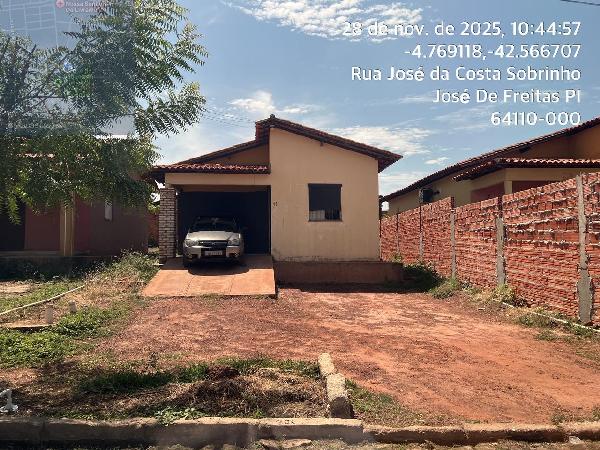 Vende-se em Jose De Freitas-PI  Casa, 79.30 de área total, 79.30 de área privativa, 250.00 de área do terreno,  2_qto(s), varanda, WC, 2_sala(s), cozinha.