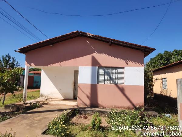 Vende-se em Demerval Lobao-PI  Casa, 59.50 de área total, 59.50 de área privativa, 200.00 de área do terreno,  2_qto(s), varanda, WC, 1_sala(s), cozinha.