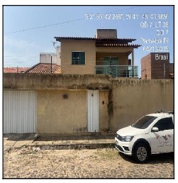 Vende-se em Parnaiba-PI  Casa, 127.75 de área privativa, 360.00 de área do terreno,  2_qto(s), varanda, a.serv, WC, 2_sala(s), cozinha.
