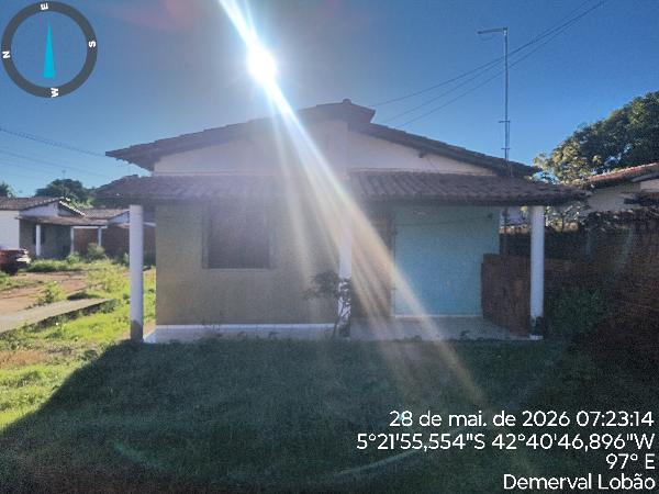 Vende-se em Demerval Lobao-PI  Casa, 66.16 de área total, 66.16 de área privativa, 145.60 de área do terreno,  2_qto(s), WC, 1_sala(s), cozinha, Terraco.