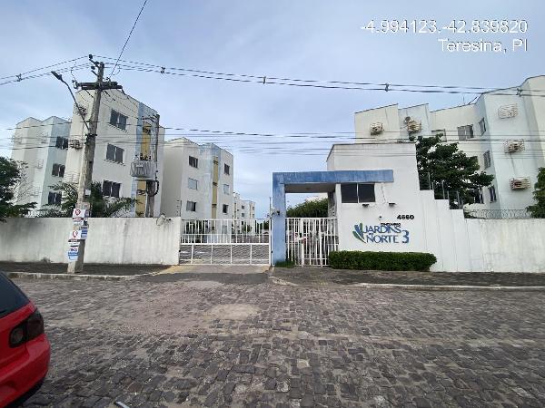 Vende-se em Teresina-PI  apto, 45.97 de área total, 45.00 de área privativa,  2_qto(s), a.serv, WC, 1_sala(s), cozinha, 1_vaga(s) de garagem.